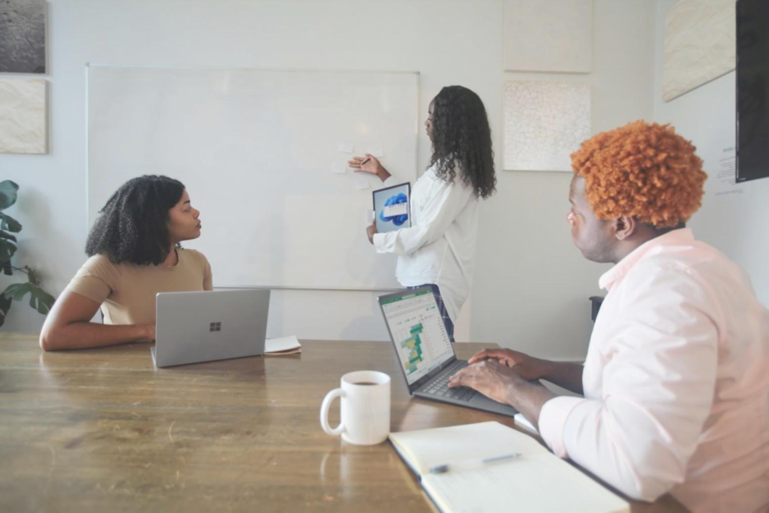 Business strategy discussion and planning
